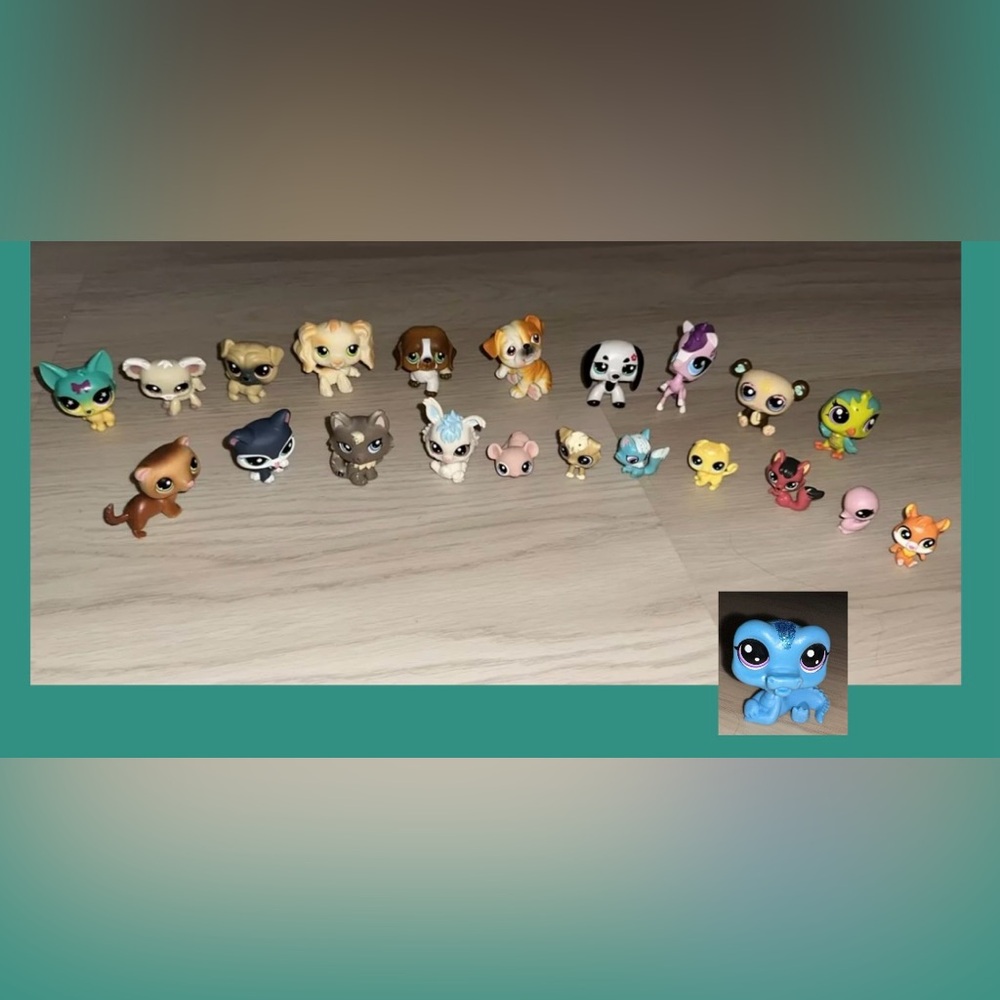 22 Littlest Pet Shop Dog Cat Bird Bear Bunny Ferret Fox Panda Mouse gator Horse
